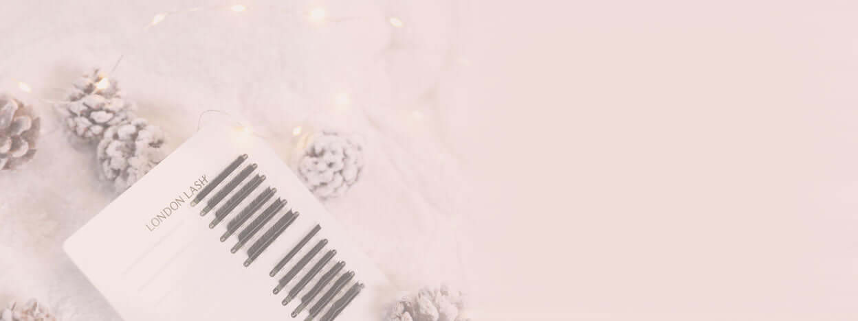 Winter Themed Lash Extensions Blog Banner