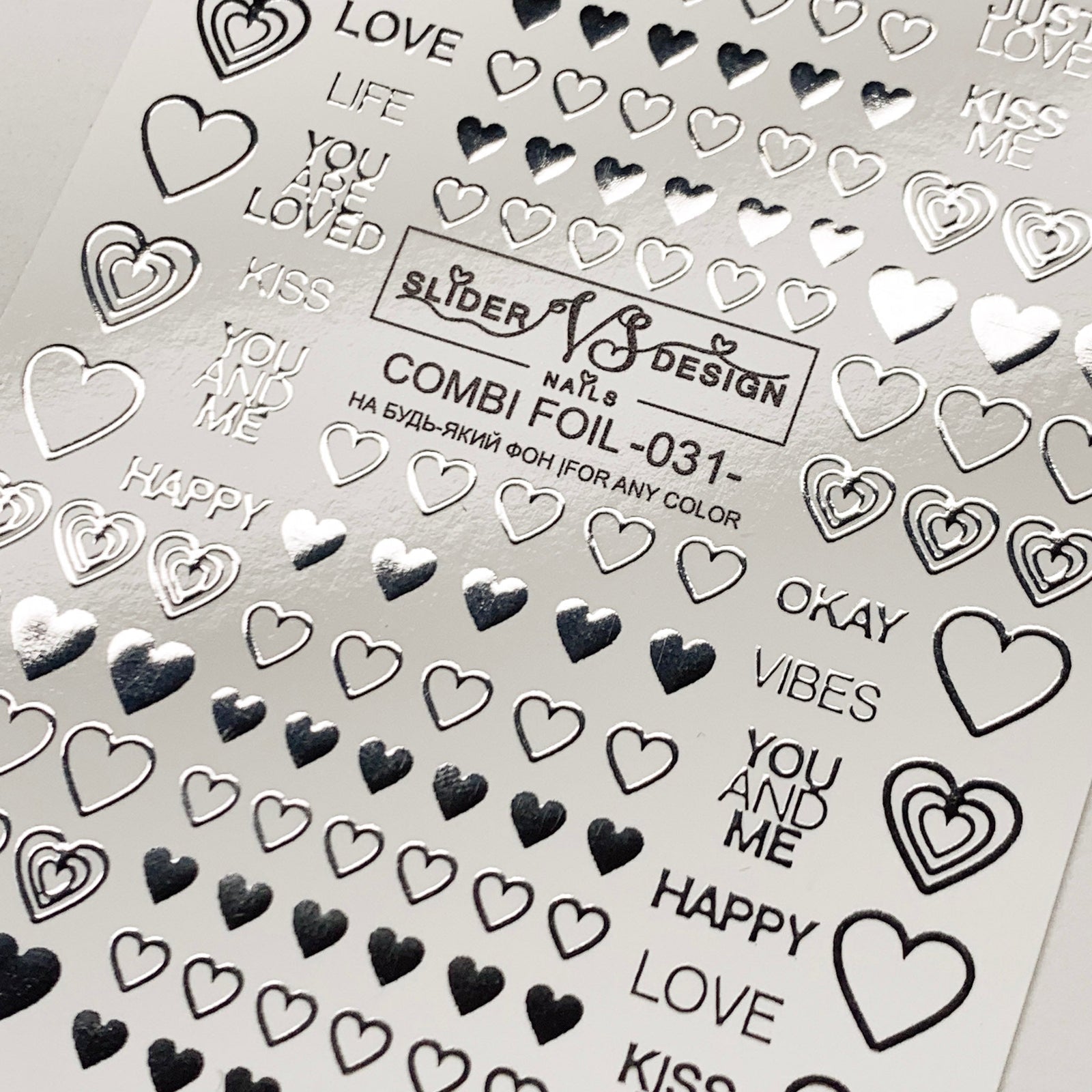 silver vs combi foil 031 from miss dolla