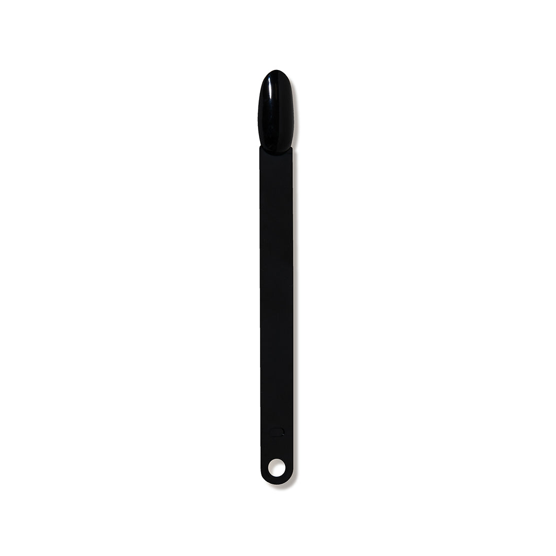 black nail swatches with ring in UK from the best nail brand UK