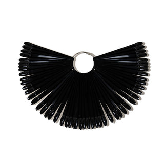 Nail Swatch Sticks - Black (50 pcs)