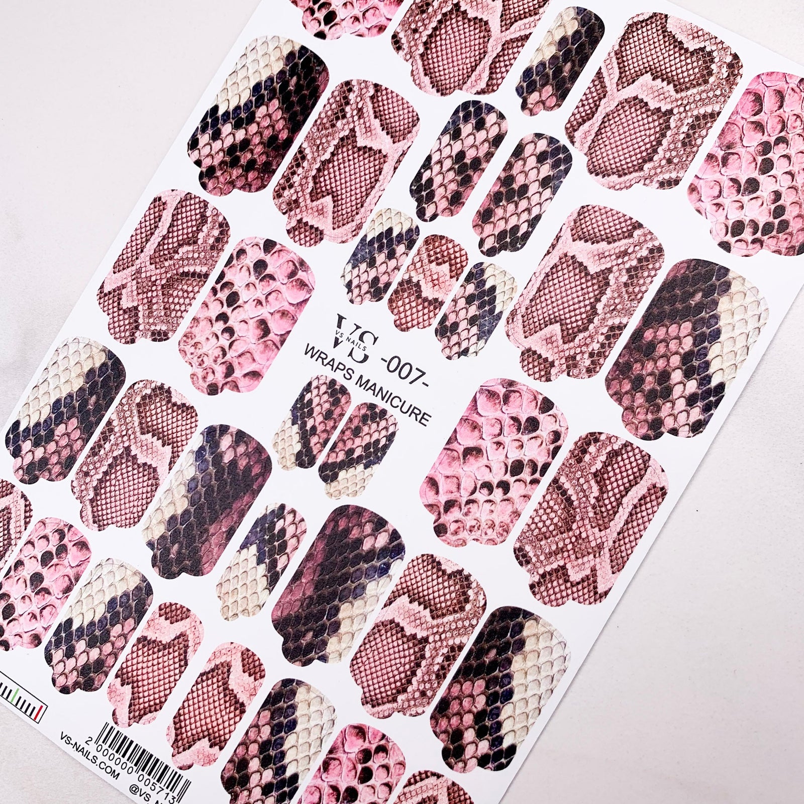 Best vs nail film VS manicure wraps 007 are in UK from Miss Dolla - the best nail polish brand UK.