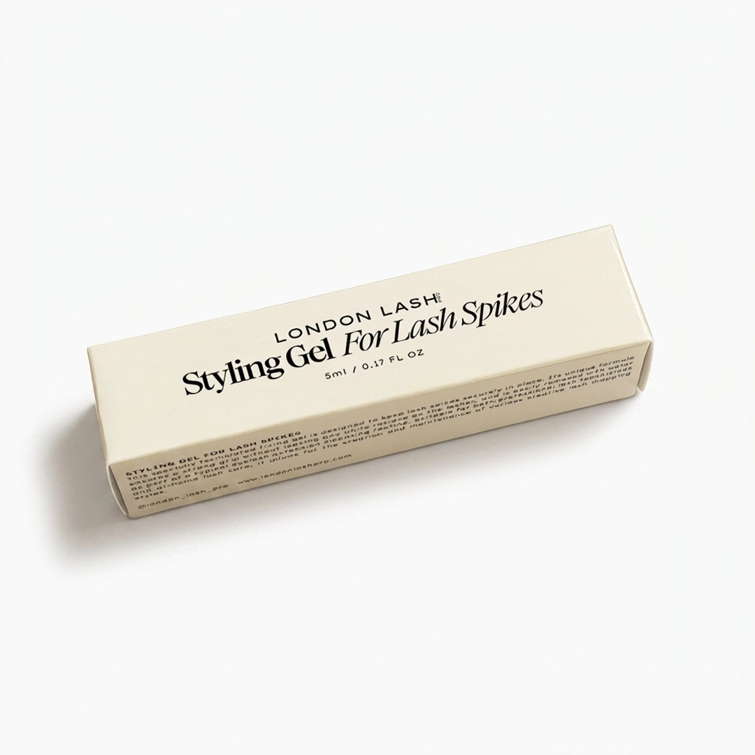 Box of London Lash Styling Gel for Lash Spikes on a white background