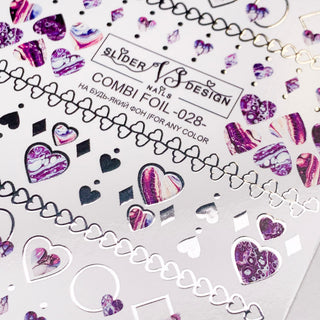 VS Manicure / Pedicure Slider Film - Combi Foil - 028