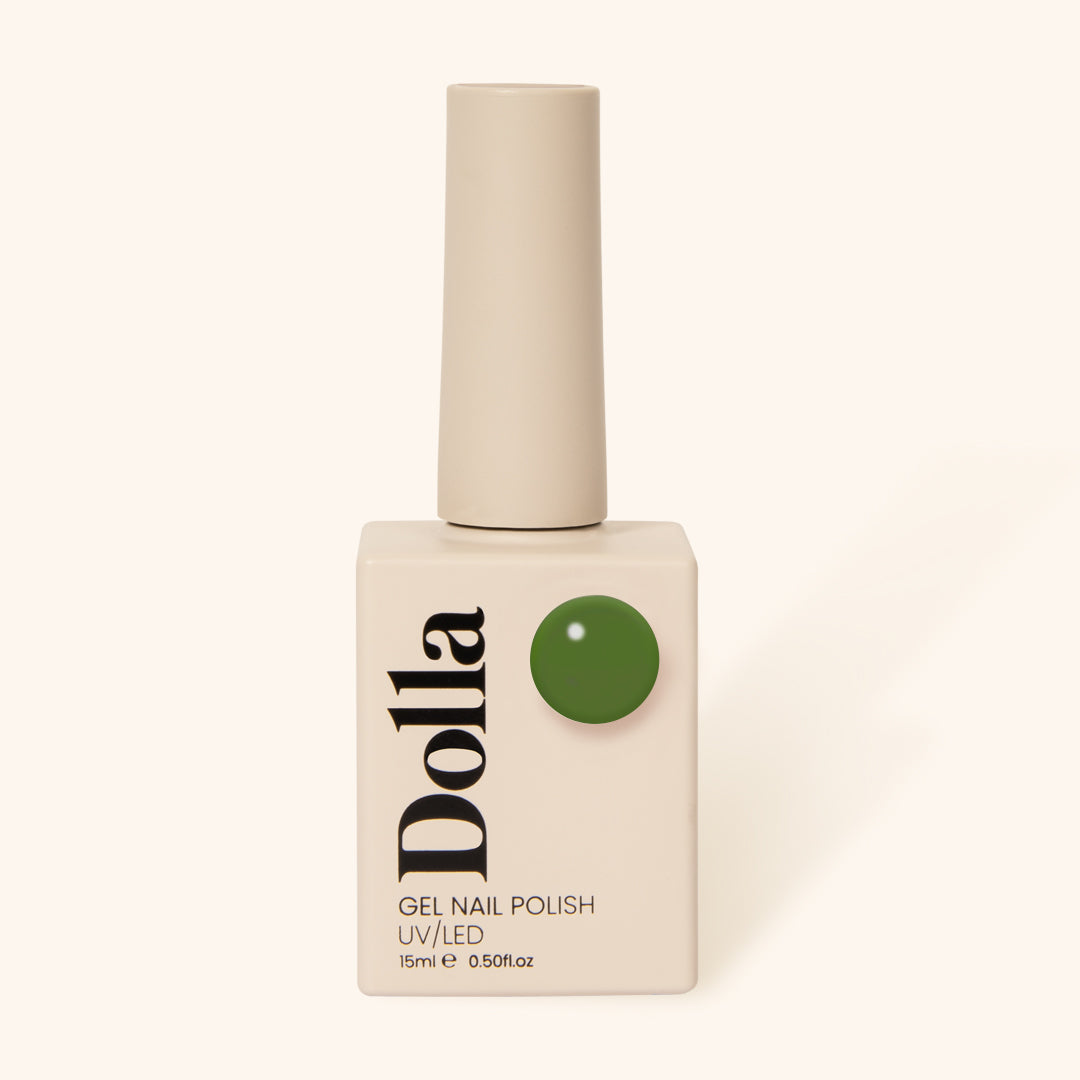 "Appletini" gel nail polish