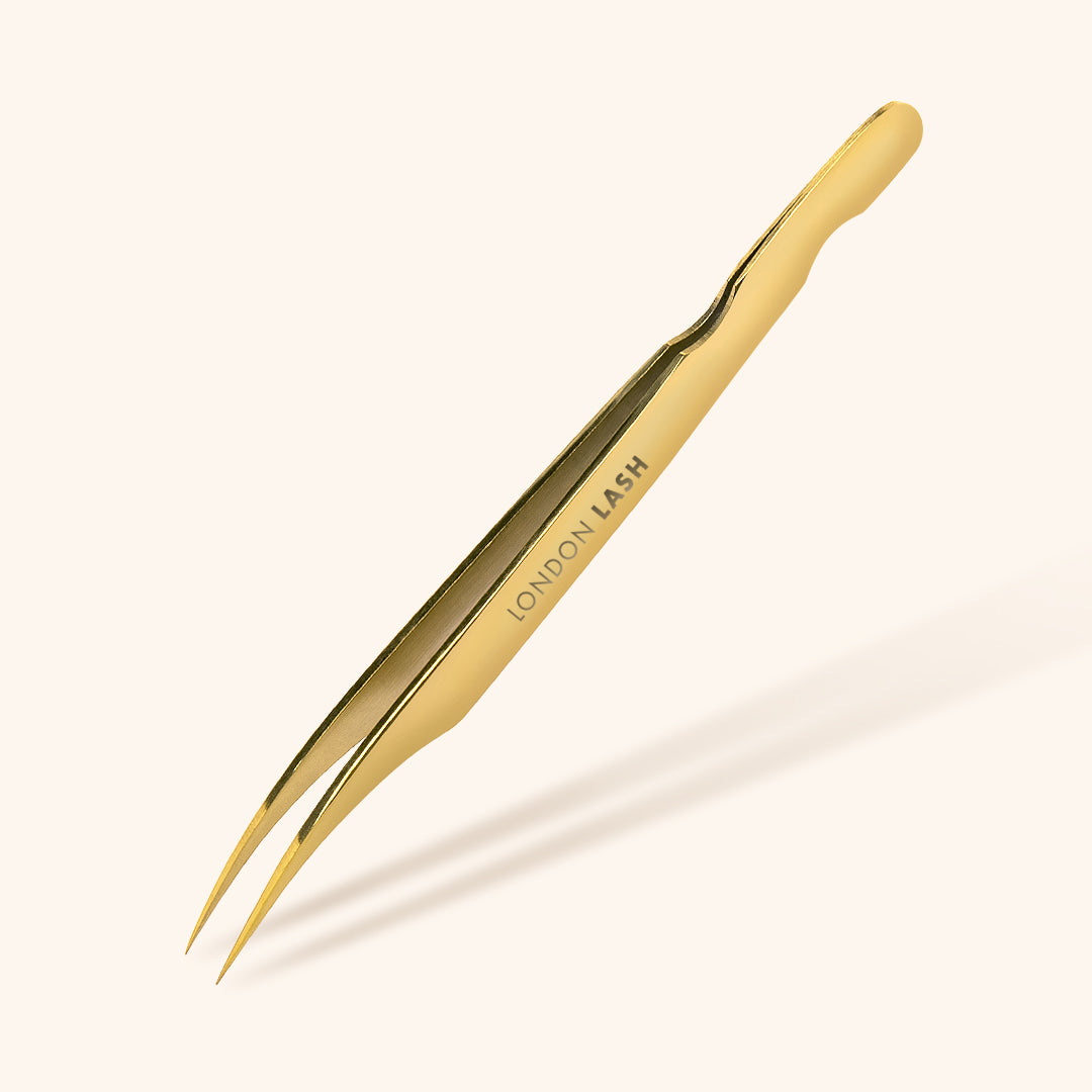 Isolation Eyelash Extensions Tweezers With Engraving