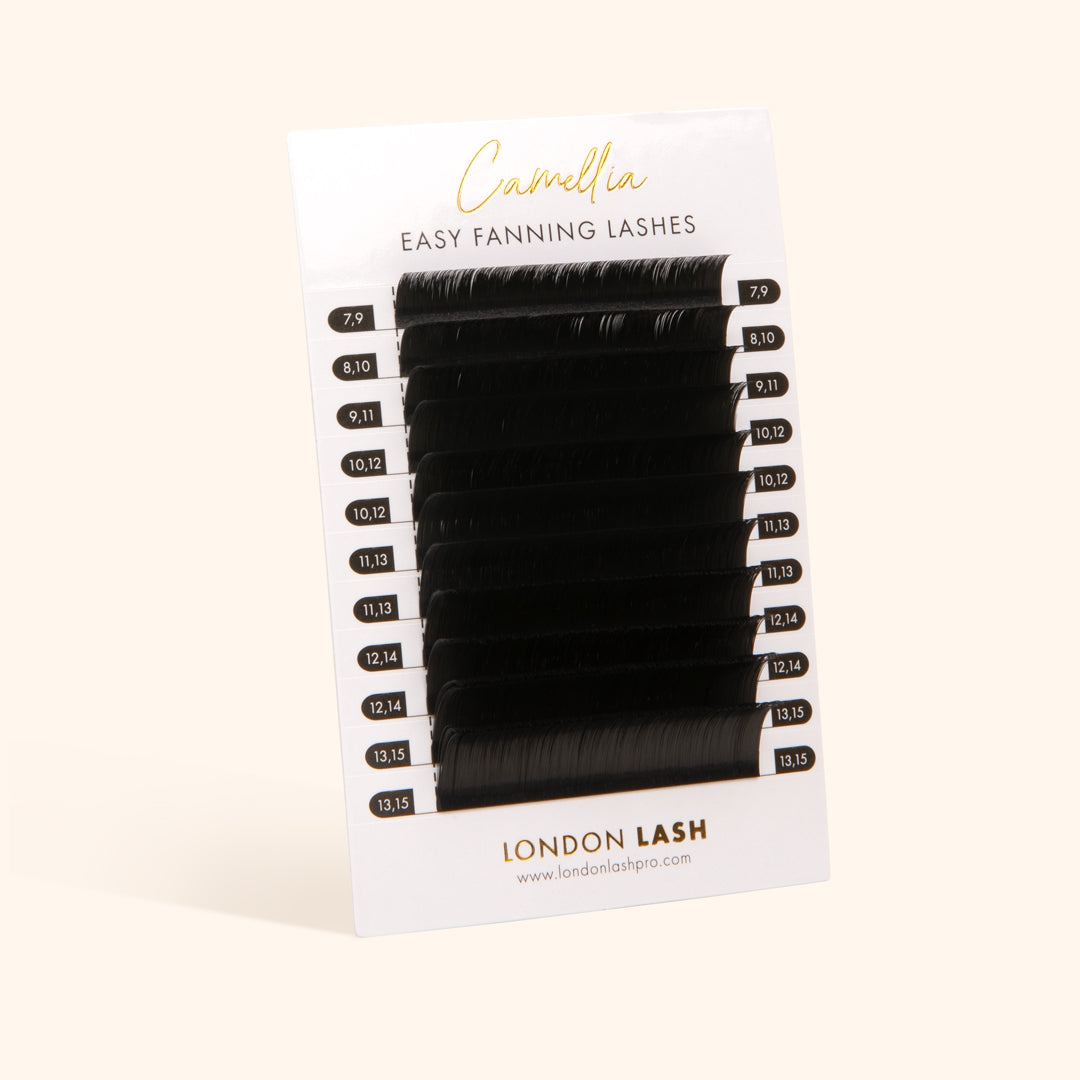 КАМЕЛИЯ - ТЕКСТУРИРОВАННЫЕ ЛЕГКО ПУШАЮЩИЕ РЕСНИЦЫ 0,05