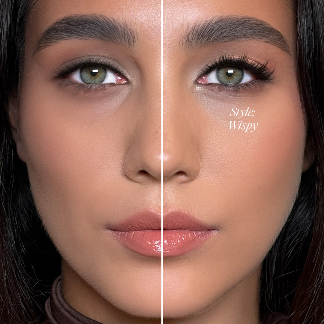 Предварительно приклеенные кластерные ресницы London Lash — Wispy Look