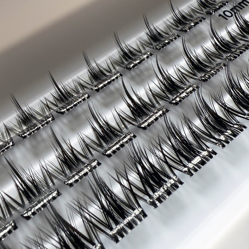 Предварительно приклеенные кластерные ресницы London Lash — Wispy Look