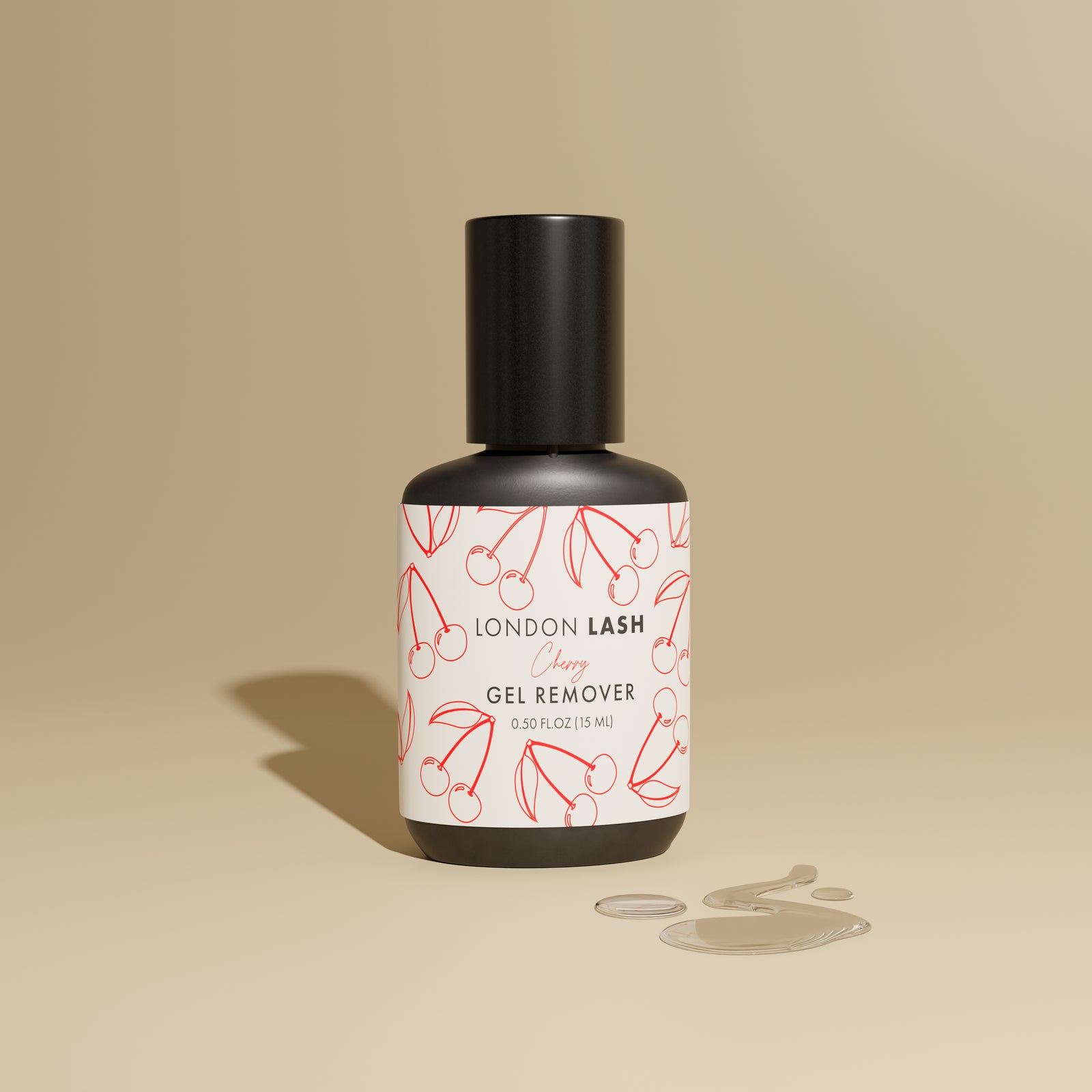 Gel Eyelash Extensions Remover (15ml) - Cherry 
