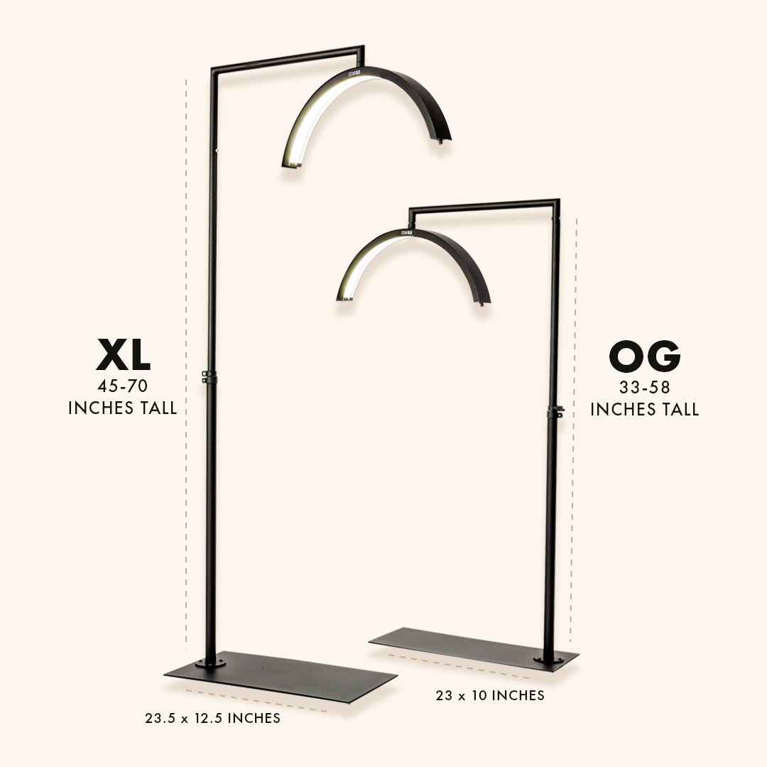 best light with phone clip for beauty professionals, best light for Lash Techs, best light for lash salon