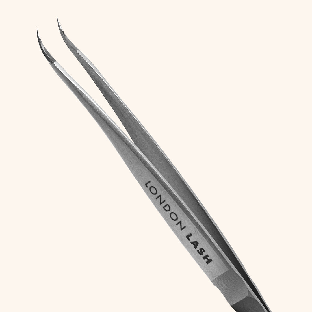 Petite Curved Tip Classic & Volume Eyelash Extensions Tweezers