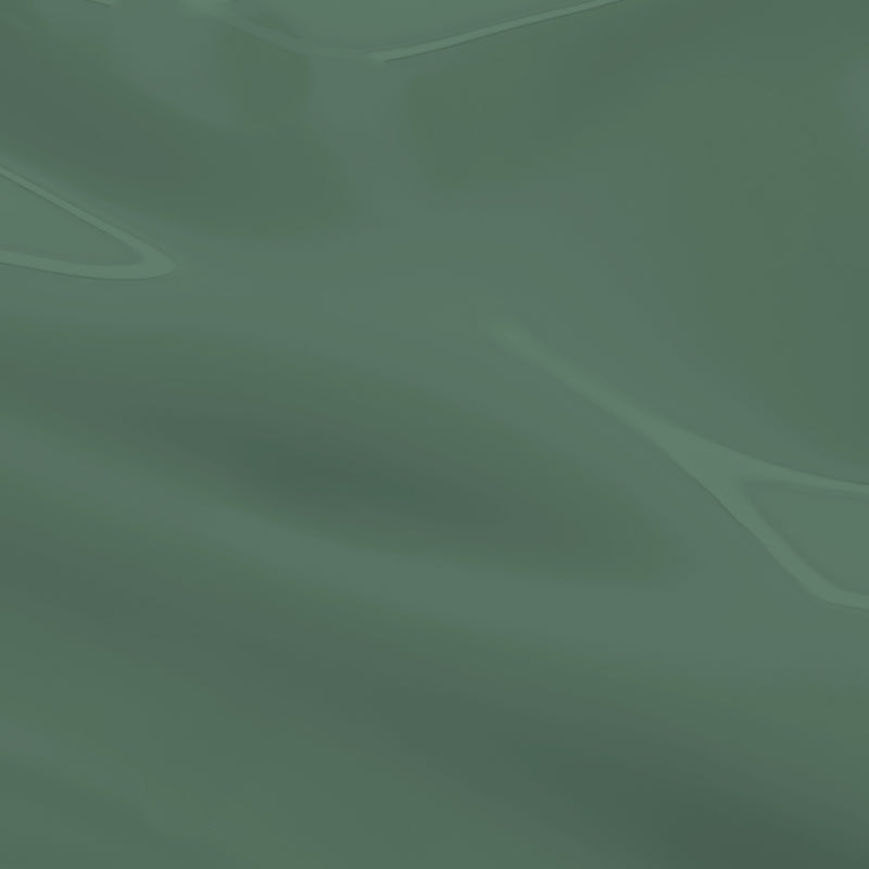 Swatch of Misty Moss gel polish with earthy green tone.