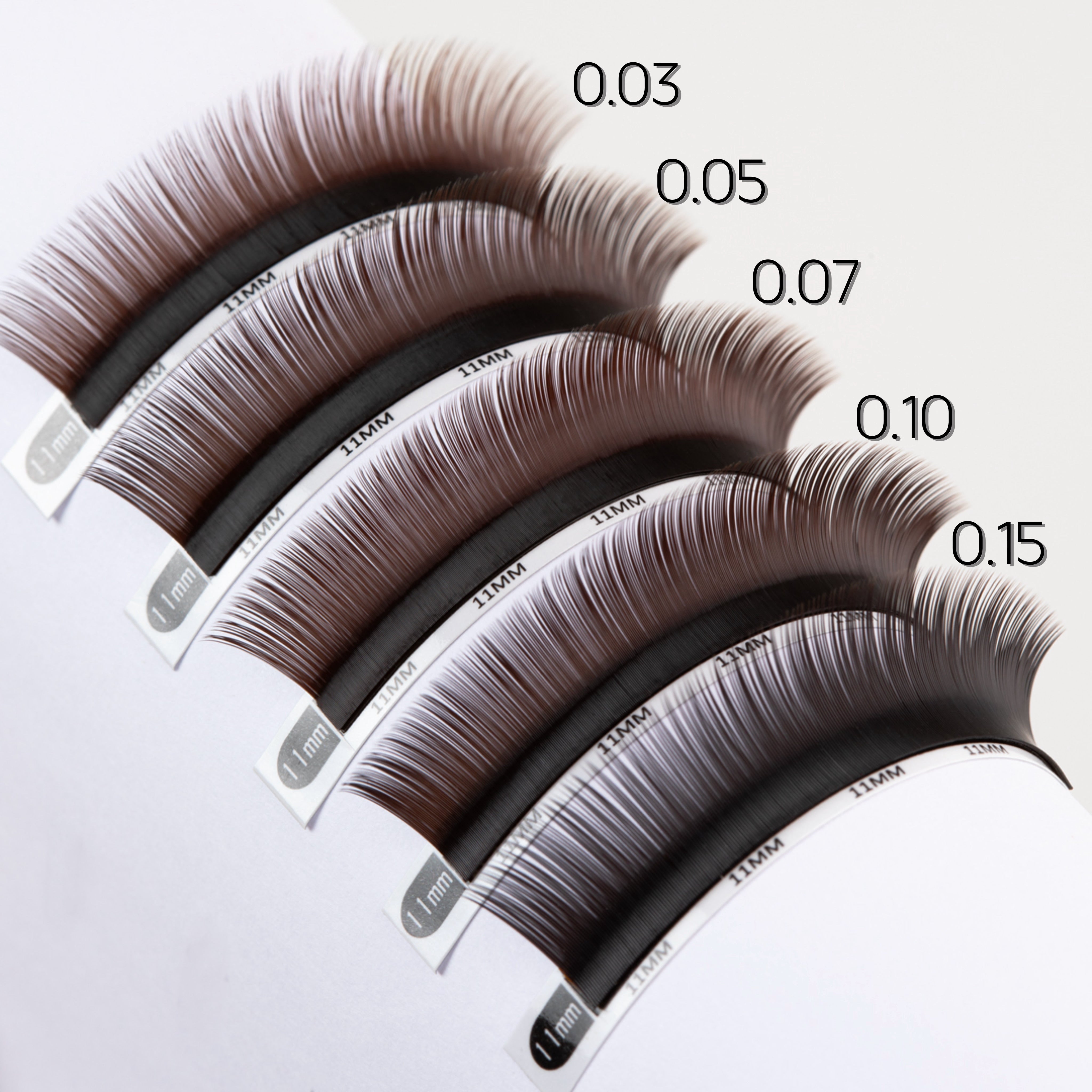 Black Brown Lashes - Коллекция Ristretto 0.07 Singles