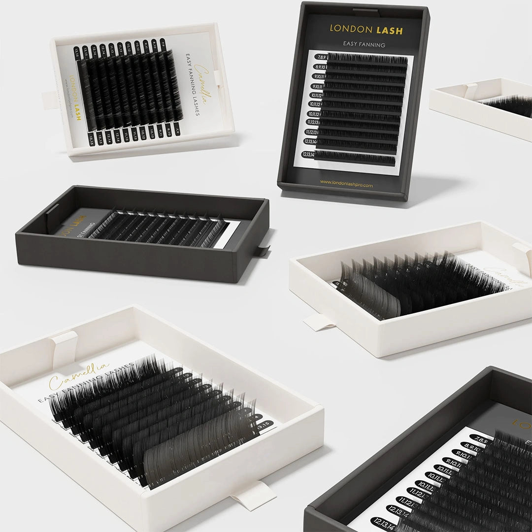 Buy in One Go - Lash Bundle - Camellia Textured (2 layers) / Easy Fanning (3 layers)