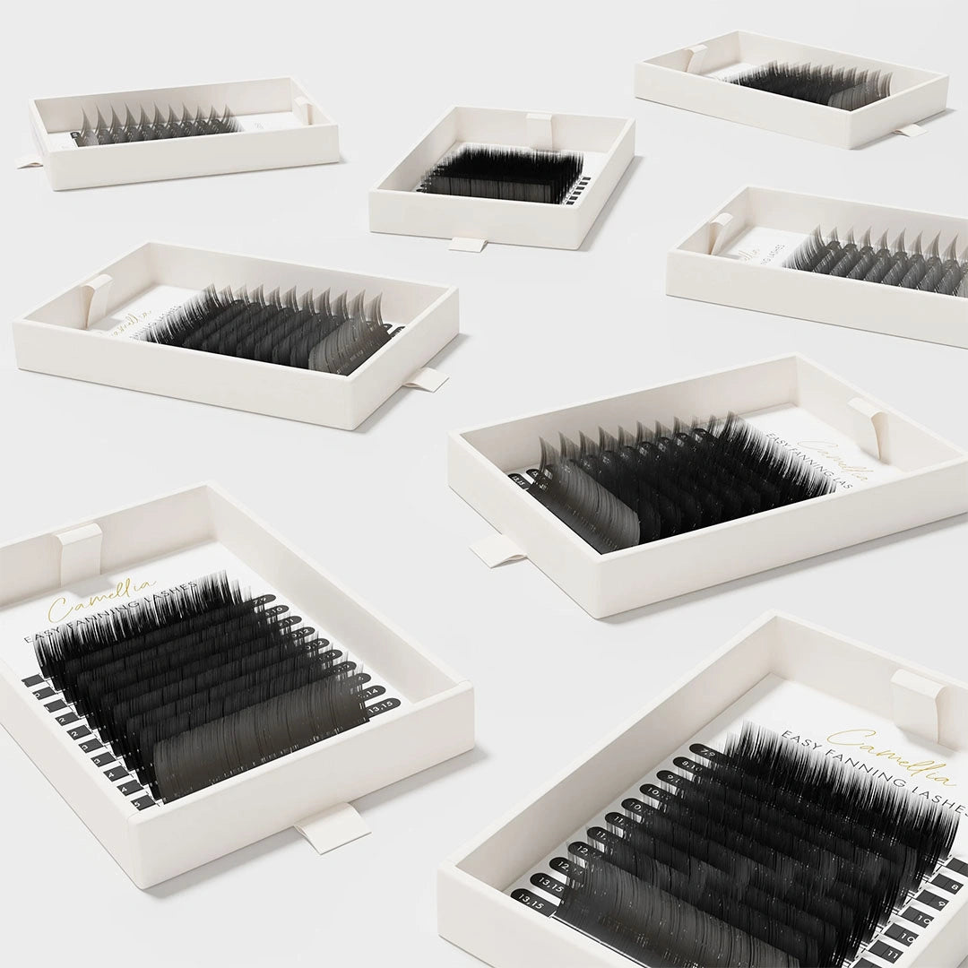 Buy in One Go - Lash Bundle - Camellia Textured (2 layers) / Easy Fanning (3 layers)