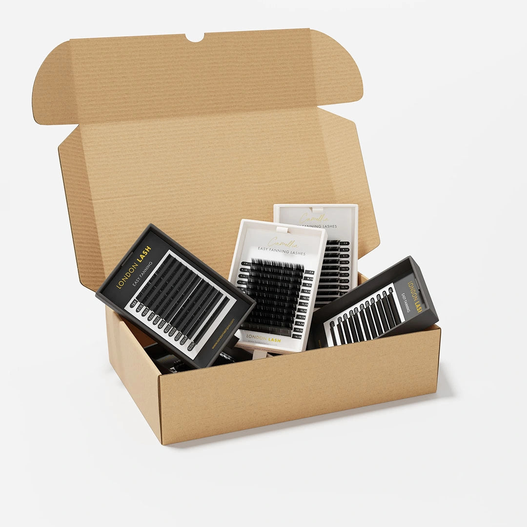 Buy in One Go - Lash Bundle - Camellia Textured (2 layers) / Easy Fanning (3 layers)