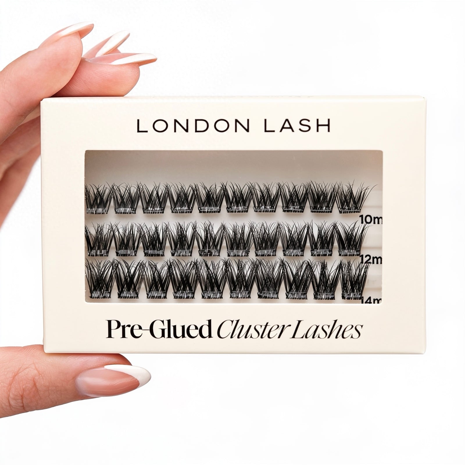 London Lash Pre-Glued Cluster Lashes - Liv