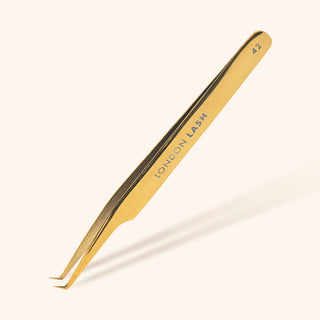 Ultra Fine Tip Mega Volume Tweezers - GOLD N42