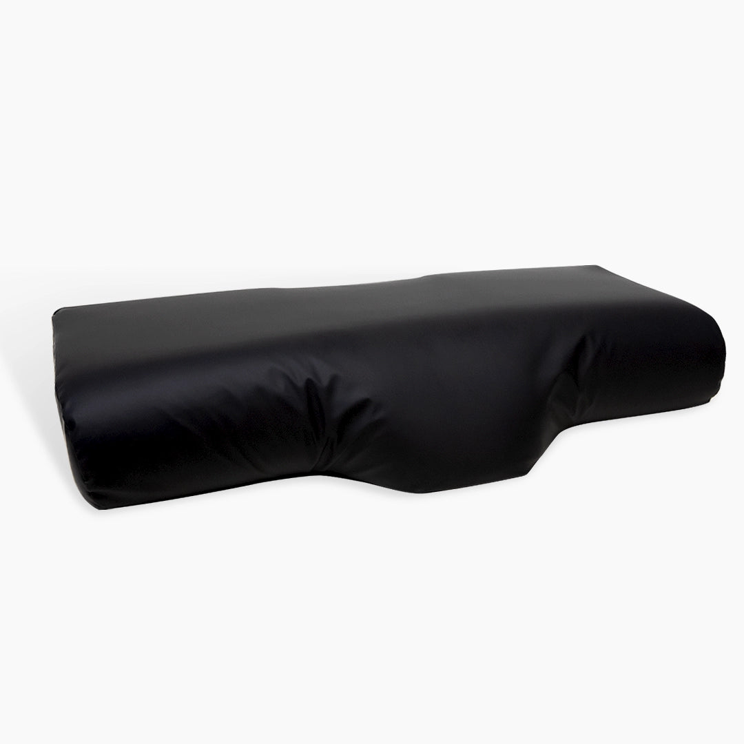 Black Memory Foam Lash Pillow on a white background