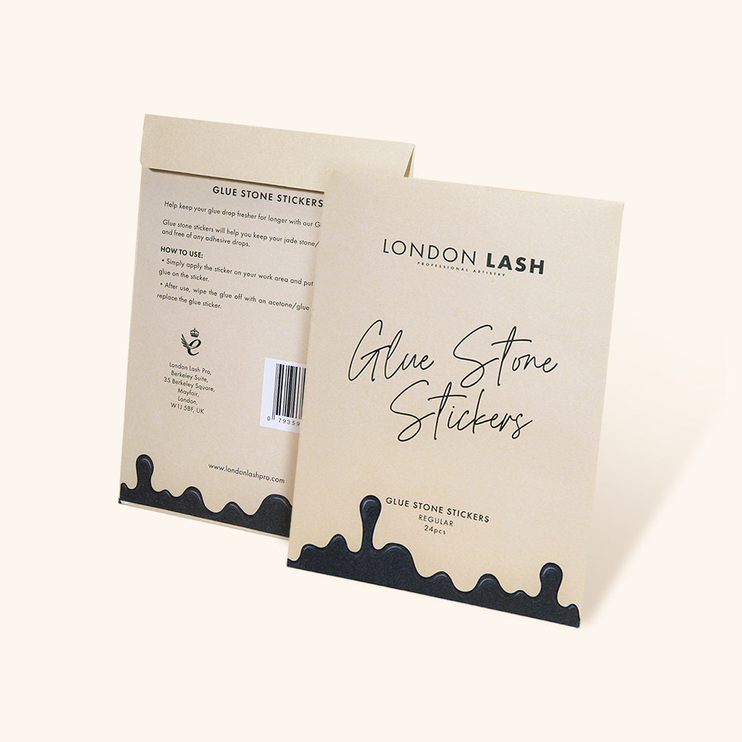 London Lash Stickers For Glue Stone/Crystal packaging