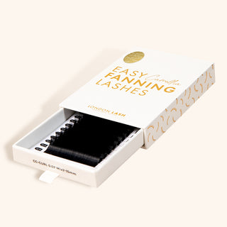 CAMELLIA - TEXTURED EASY FANNING VOLUME LASHES 0.05 - C / 0.05 / Mix