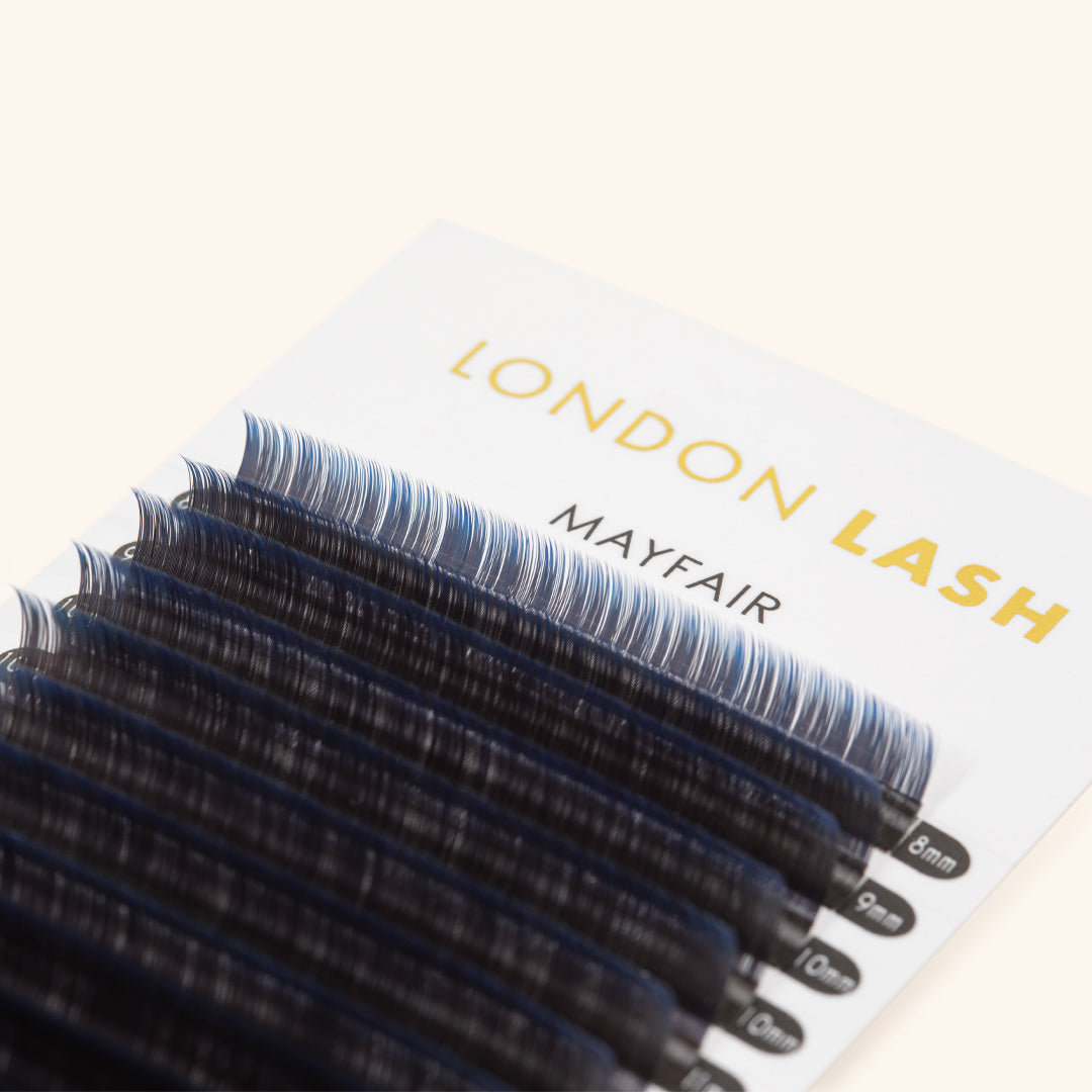 London Lash Mayfair Blue Ombre Lash Extensions