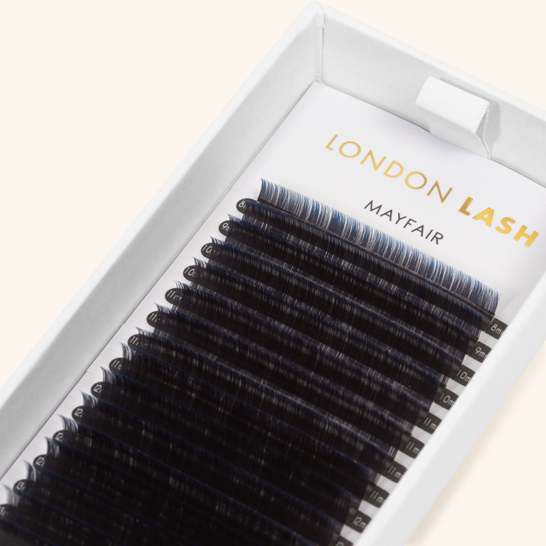 London Lash Mayfair Blue Ombre Lash Extensions