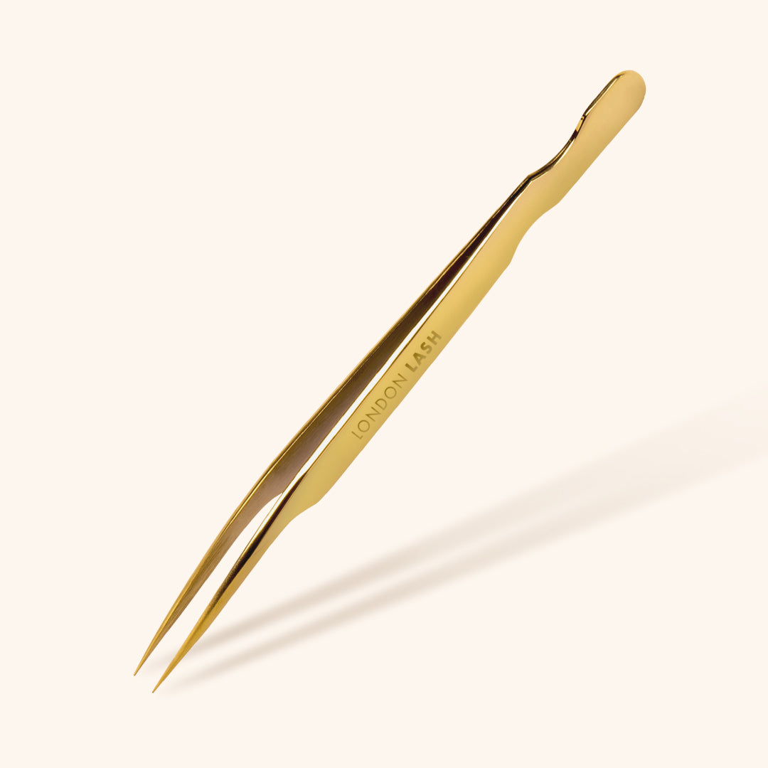 Isolation Eyelash Extensions Tweezers With Engraving