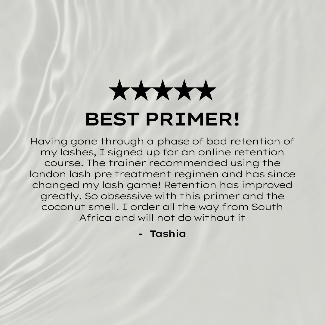 第 4 步：预处理睫毛打底膏 15 毫升