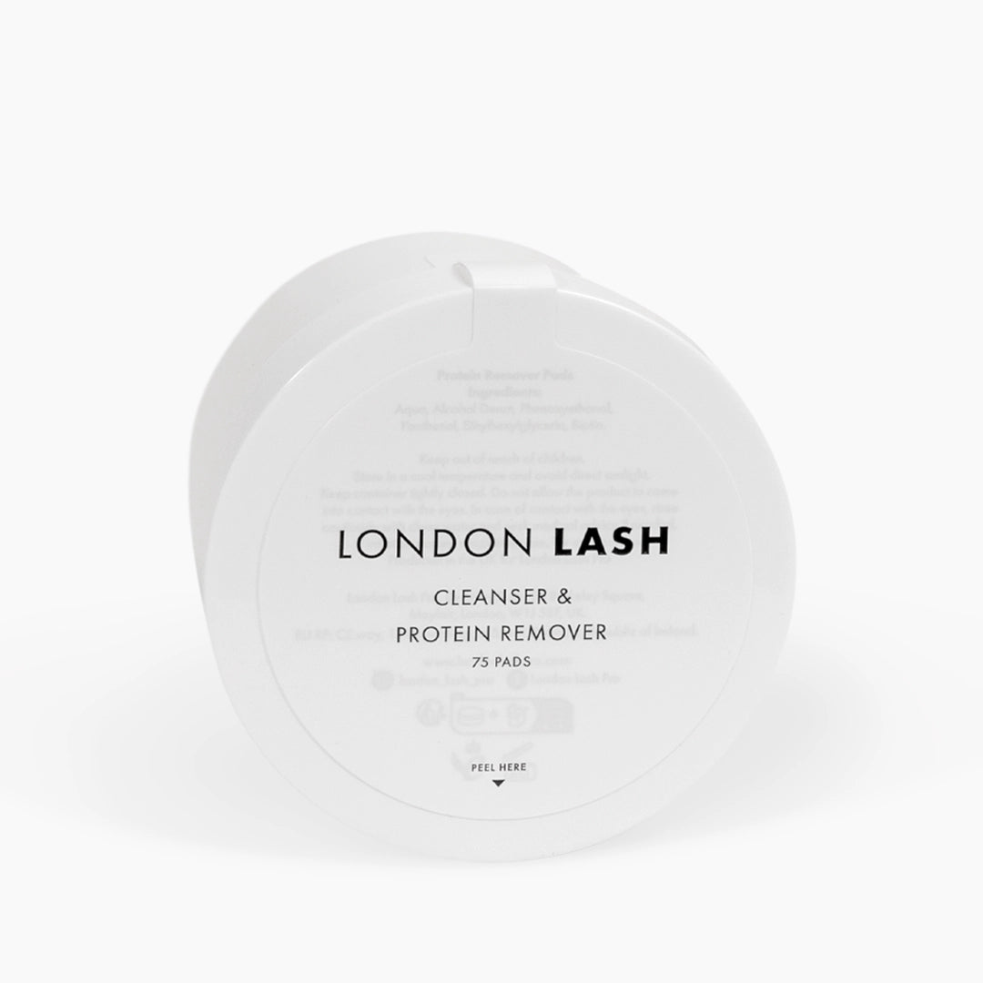 London Lash Cleanser &amp; Protein Remover on a white background
