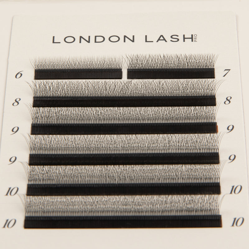 SpeedYY Lashes - 4DW 0.07 Микс