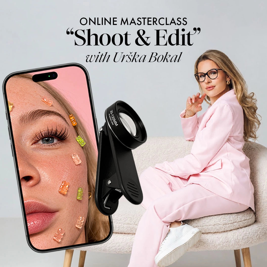 "Shoot & Edit" Online Masterclass by Urška Bokal