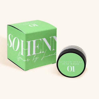 So Henna Brow Powder 3G Pot - Flat white #1