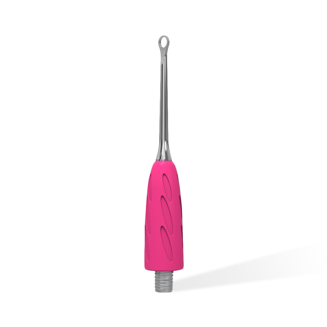 metallic with pink base Loop Pusher replacement on the white background