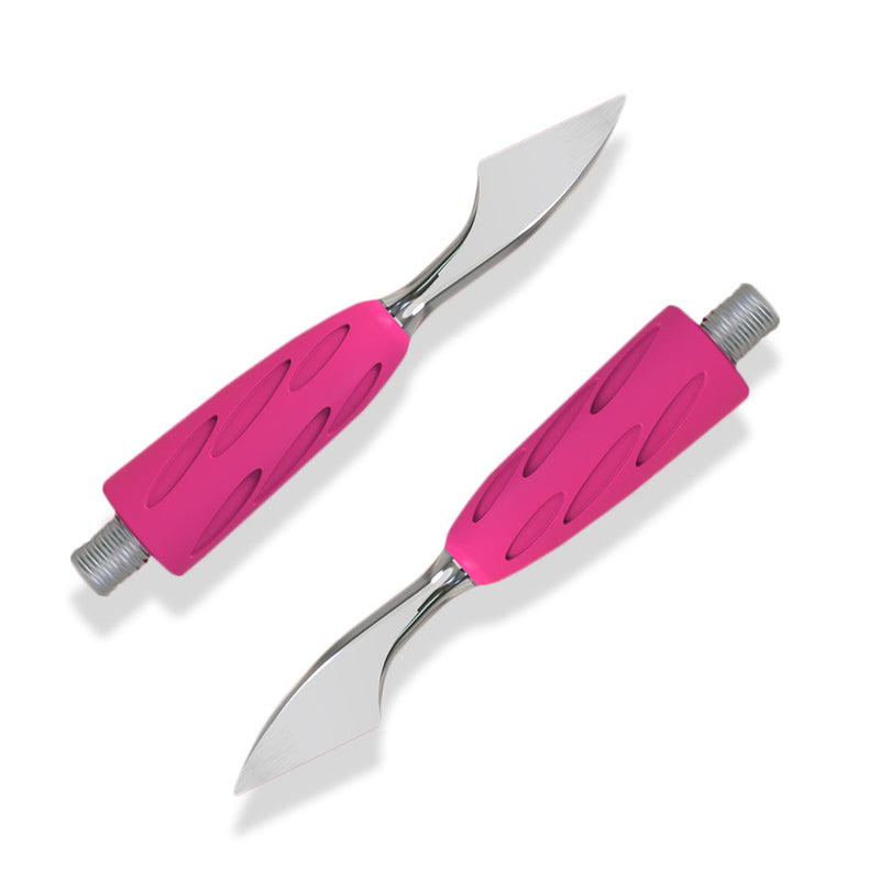 Product image of two stainless steel cleaner tip for manicure hygiene from Staleks