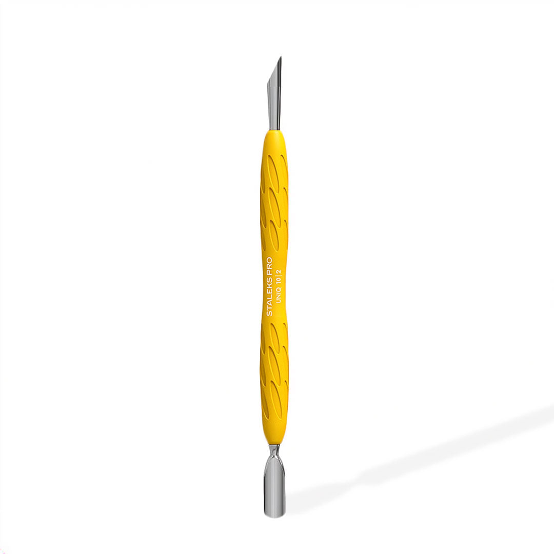 Staleks Gummy Manicure Rounded Narrow &amp; Slanted Pusher UNIQ 10 TYPE 2