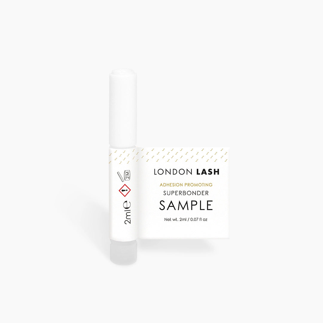 London Lash Superbonder ssample tube on a white background