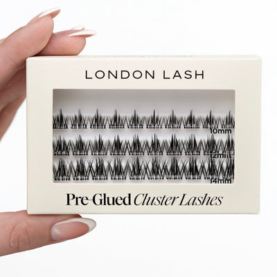 Предварительно приклеенные кластерные ресницы London Lash — Wispy Look