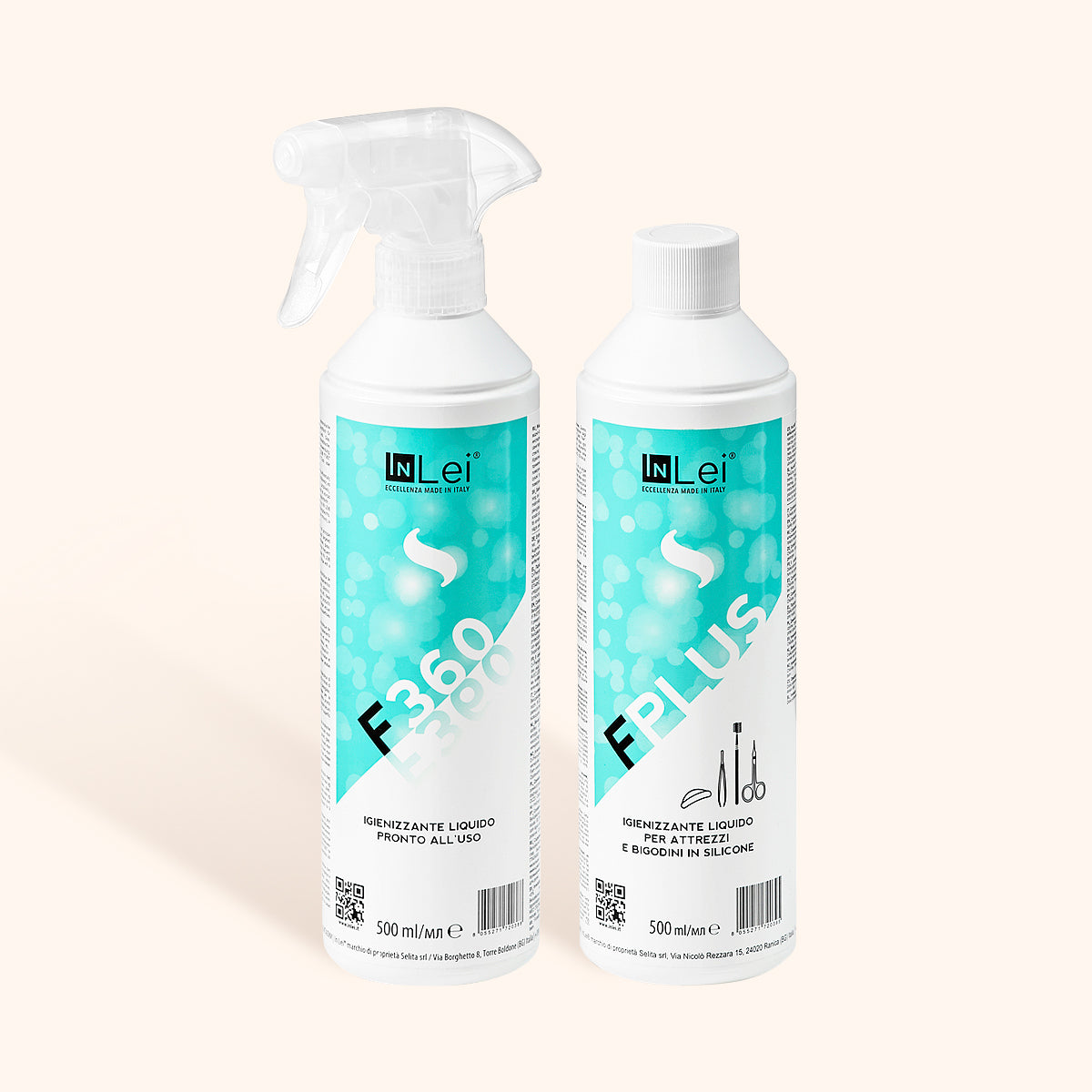 InLei® Disinfection Bundle - F Plus Liquid &amp; F360 Sanitiser Spray - SAVE 25%