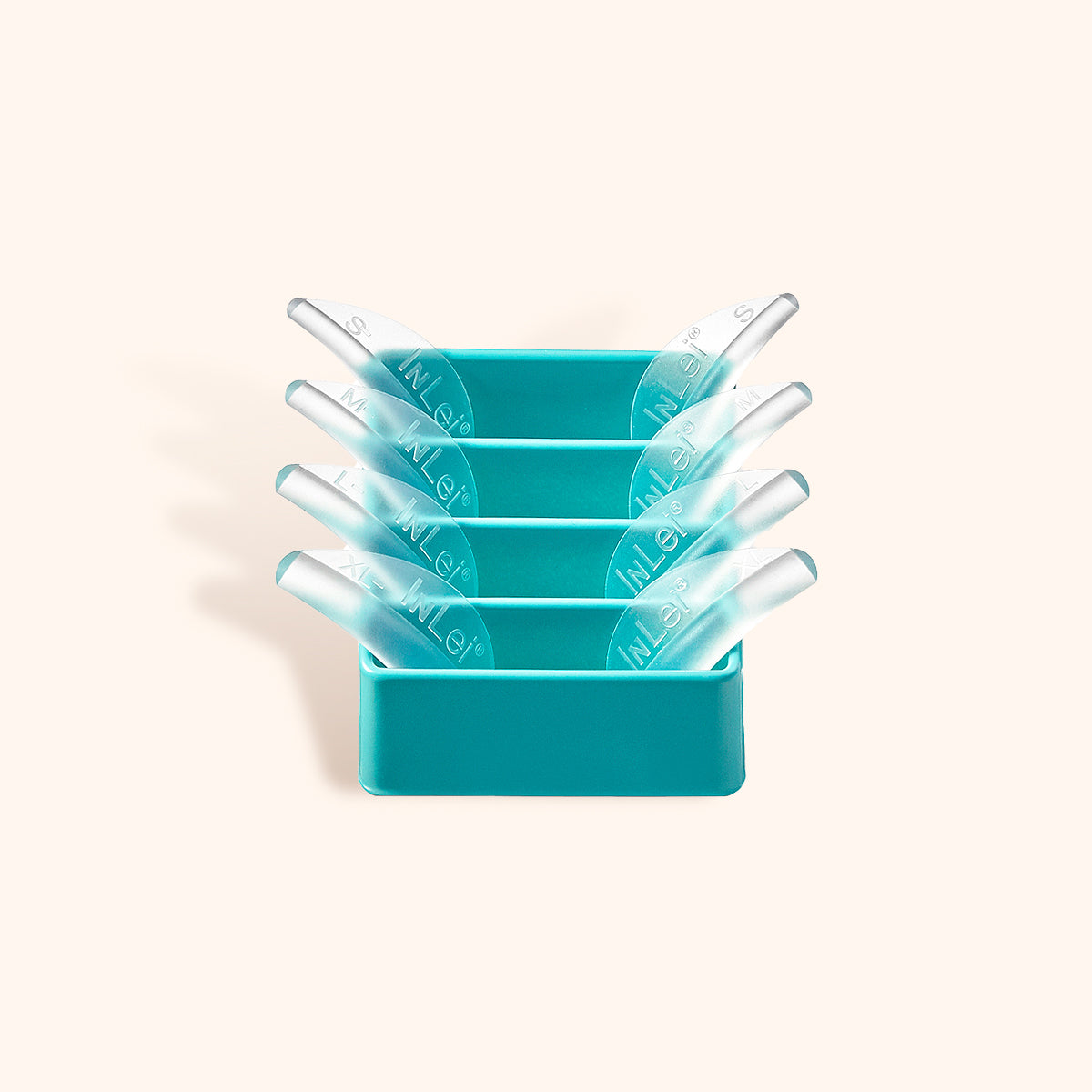 InLei® ONLY Silicone Lash Curlers four pairs box