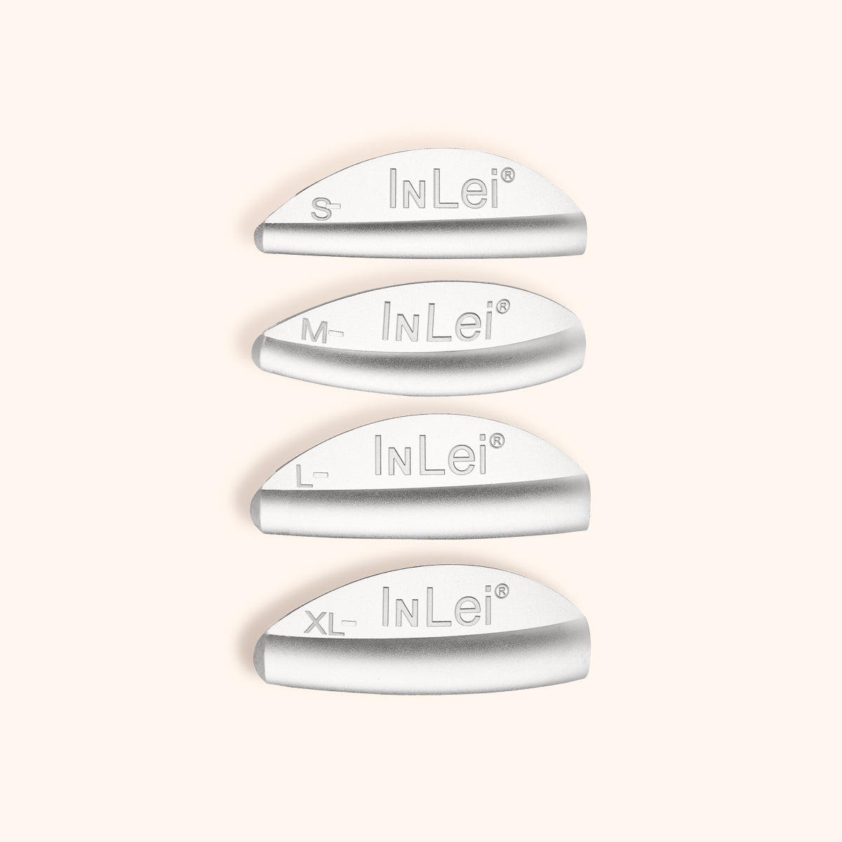 InLei® ONLY Silicone Lash Curlers four pairs without the box