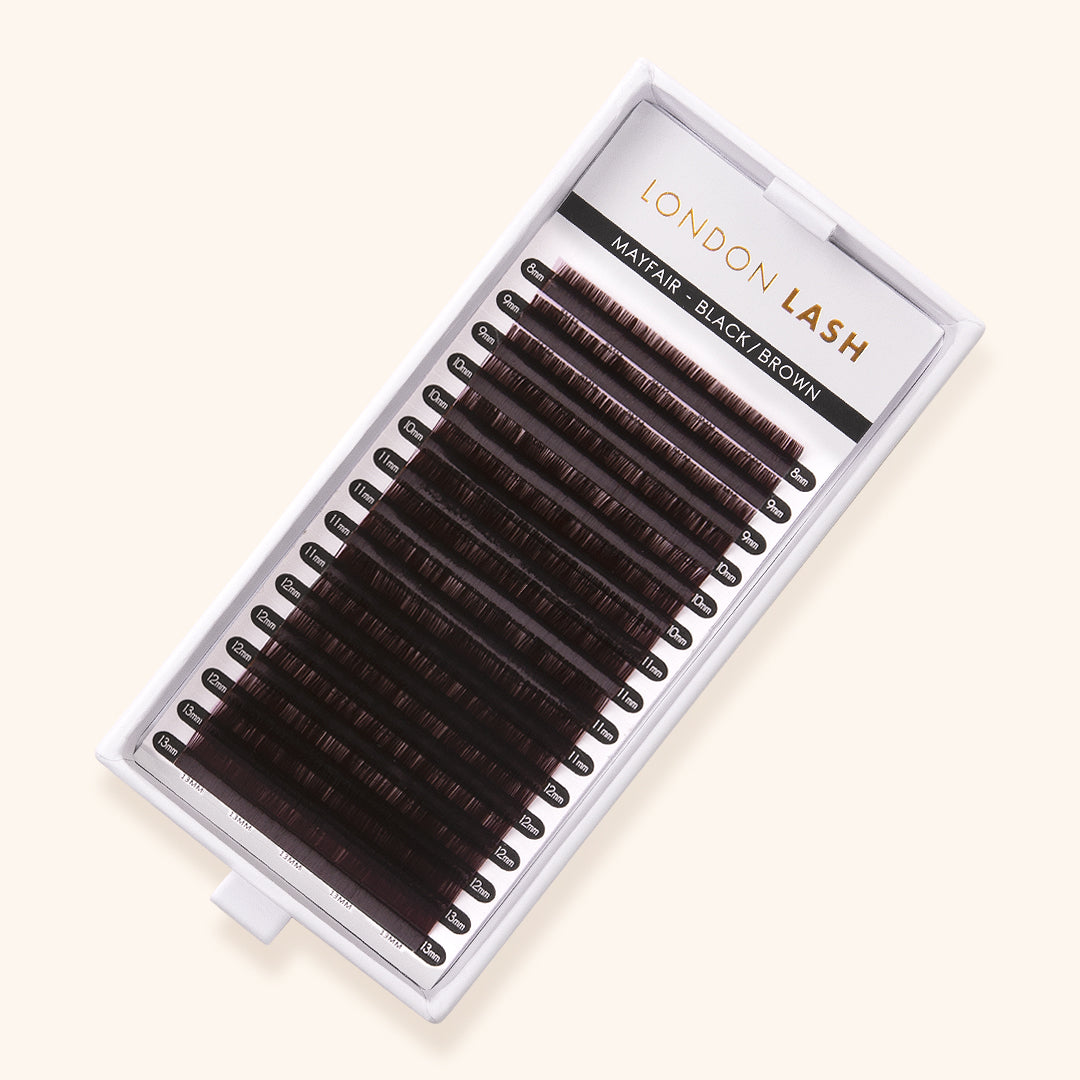 Black Brown Faux Mink Mayfair Lashes 0.07