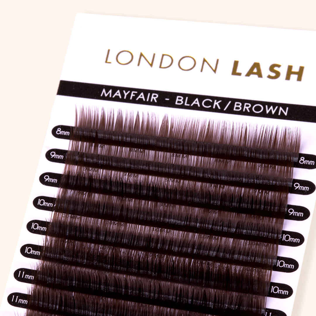 Black Brown Faux Mink Mayfair Lashes 0.05