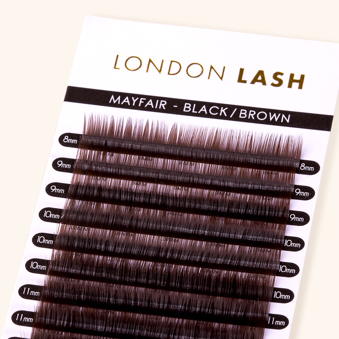 Black Brown Faux Mink Mayfair Lashes 0.03