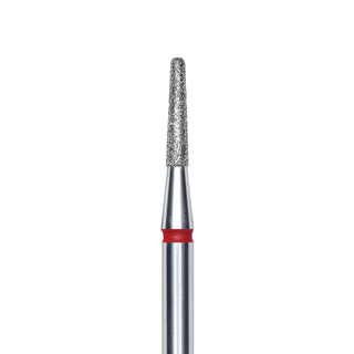 Staleks Pro Diamond "frustum" Nail Drill Bit - Red/1.8mm