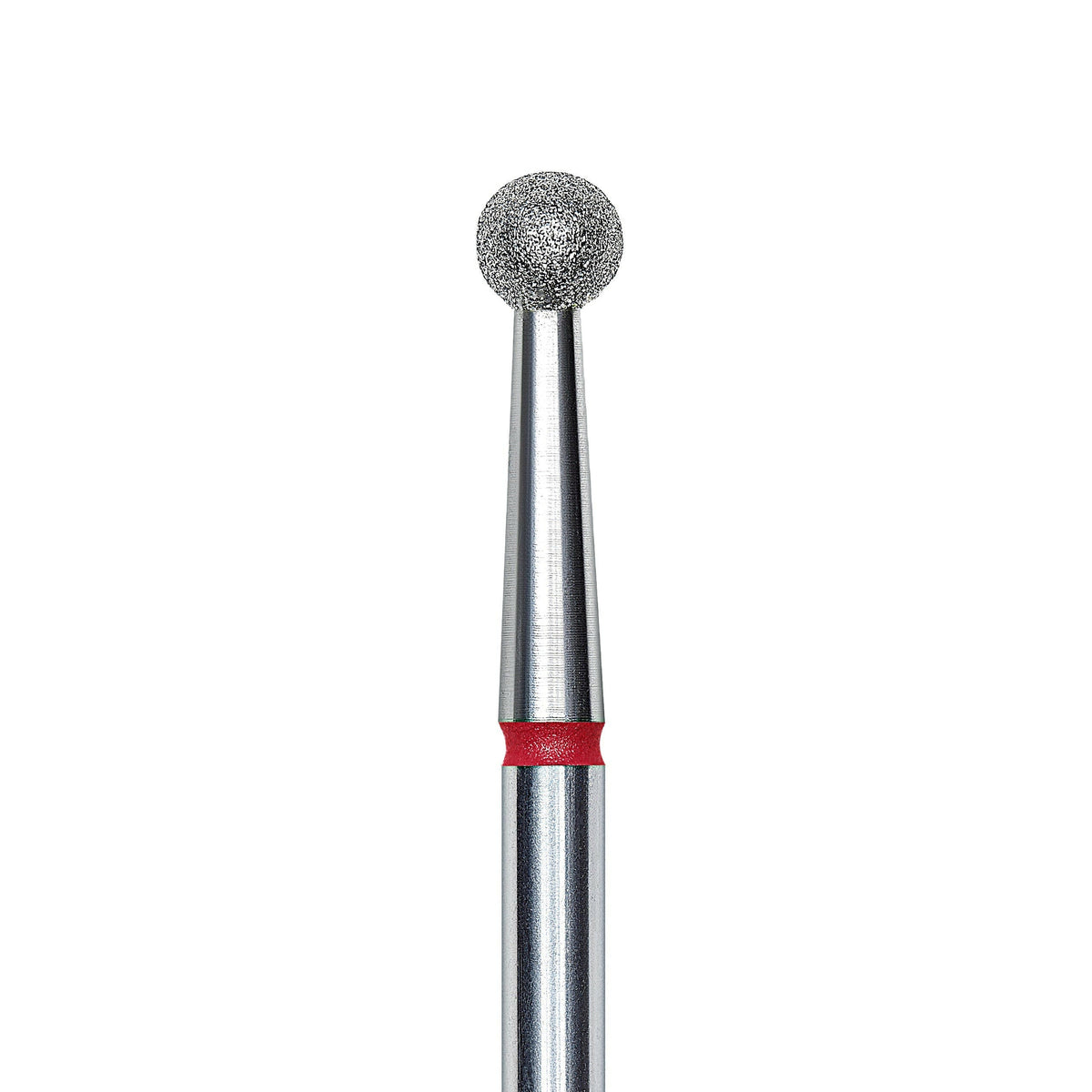 Staleks Diamond nail drill bit, &quot;ball&quot;, red, head diameter 3.5mm FA01R035.