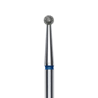 Staleks Pro Diamond "ball" Nail Drill Bit - Blue/2.5mm